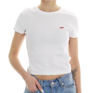 T-SHIRT ESSENTIAL SPORTY BIANCO